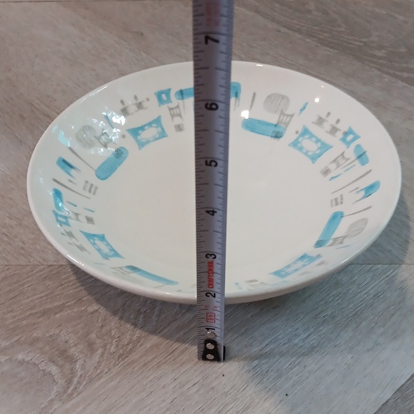 Vintage Royal China Blue Heaven Pattern Single Shallow Bowl - Picture 10 of 10